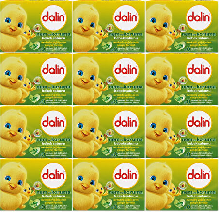 Dalin Bebek Sabunu 100GR Avakadolu (12 Li Set)