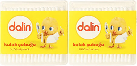 Dalin Kulak Çubuğu 100 Adet (2 Li Set)