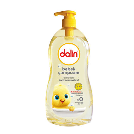 Dalin Bebek Şampuanı 500ML Klasik Pompalı (9 Lu Set)