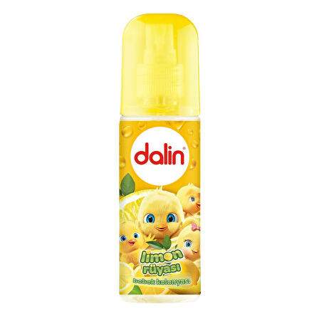 Dalin Bebek Kolonyası 150ML Limon Çiçeği (Limon-Bergomat-Papatya) (4 Lü Set)