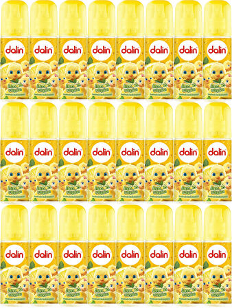 Dalin Bebek Kolonyası 150ML Limon Çiçeği (Limon-Bergomat-Papatya) (24 Lü Set)