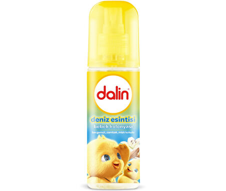 Dalin Bebek Kolonyası 150ML Deniz Esintisi (Bergomat-Zambak-Misk Kokulu) (18 Li Set)