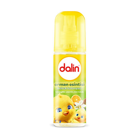 Dalin Bebek Kolonyası 150ML (Bıcı Bıcı-Orman-Çiçek-Bahar-Deniz) (Karma 10 Lu Set)