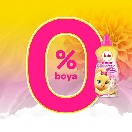 Dalin Çamaşır Yumuşatıcı Konsantre 1500ML Bahar Ninnisi (5 Li Set) (Bebeklere Özel)