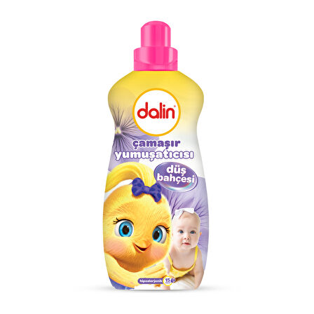 Dalin Çamaşır Yumuşatıcı Konsantre 1500ML Düş Bahçesi (12 Li Set) (Bebeklere Özel)