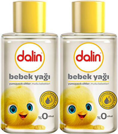 Dalin Bebek Yağı 50ML Klasik Mini (2 Li Set)