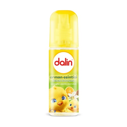 Dalin Bebek Kolonyası 150ML (Bıcı Bıcı-Orman-Çiçek-Bahar-Deniz-Limon-Peri Masalı) Karma 7 Li Set