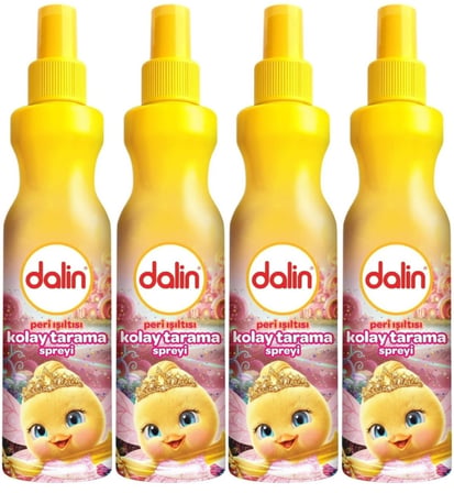 Dalin Kolay Saç Tarama Spreyi 200ML Peri Işıltısı (4 Lü Set)