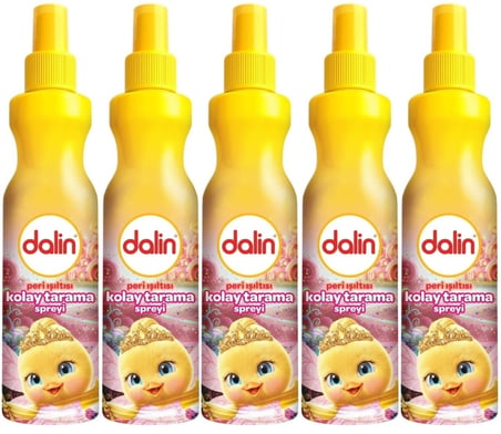 Dalin Kolay Saç Tarama Spreyi 200ML Peri Işıltısı (5 Li Set)