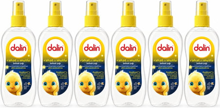 Dalin Bebek Yağı 200ML Sprey Rahat ve Mutlu (6 Lı Set)