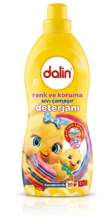 Dalin Sıvı Çamaşır Deterjanı 1500 ML 6 Lı Karma Set – Renk ve Koruma + Hassas Koruma Toplam 9 Litre