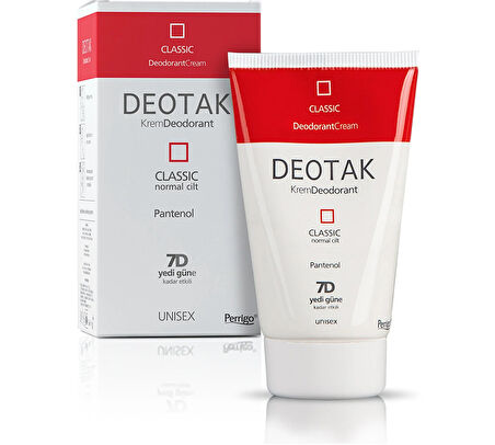 Deotak Krem Deodorant Unisex 35ML Classic (Normal Cilt) (2 Li Set)