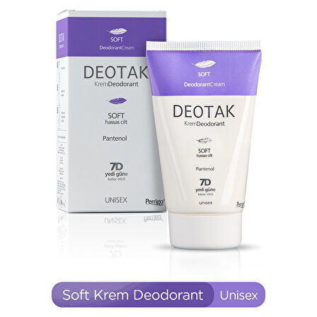 Deotak Krem Deodorant 35ML Soft (Hassas Cilt) (5 Li Set)