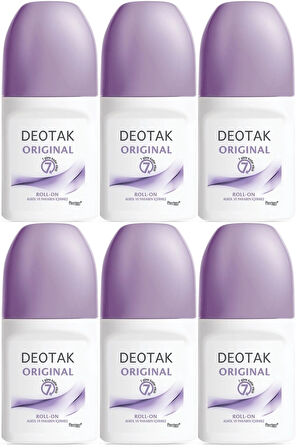 Deotak Roll-On 35ML Original (Women/Kadın) (6 Lı Set)