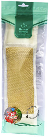 Derma Naturel Palmiye Örme İpli Banyo Kemeri (8*24CM) (4 Lü Set)