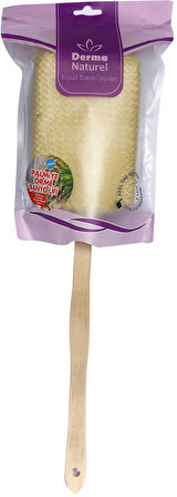 Derma Naturel Palmiye Örme Sopalı Banyo Sırt Lifi (8*24CM) MS-09 (4 Lü Set)