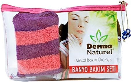 Derma Naturel Banyo Bakım Seti 4 Parça (3 Lü Set)