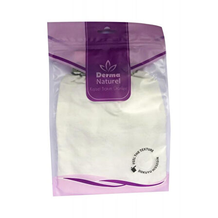 Derma Naturel Krep Lastikli Kese MS-20 (5 Li Set)