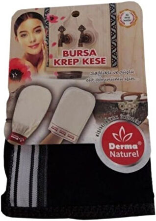 Derma Naturel Krep Kese - Siyah MS-28 (3 Lü Set)