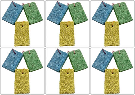 Derma Naturel Ponza Topuk Taşı MS-33 (6 Lı Set)