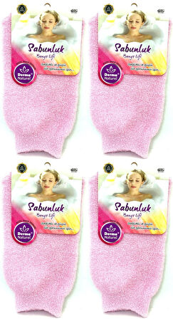 Derma Naturel Sabunluk Banyo Lifi MS-30 (4 Lü Set)