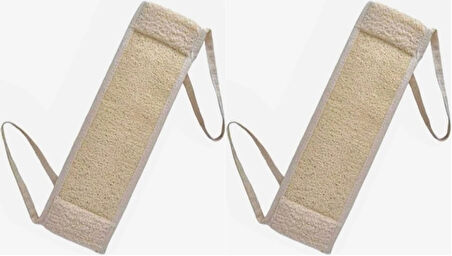 Derma Naturel Loofah İpli Kemer (Kabak) MS-12 (2 Li Set)