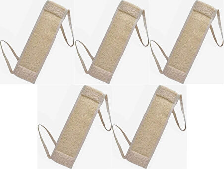 Derma Naturel Loofah İpli Kemer (Kabak) MS-12 (5 Li Set)