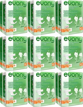 Evony Hasta Bezi Bel Bantlı Ekonomik Pk Büyük - L 72 Adet