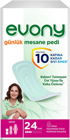 Evony Günlük Mesane Pedi Uzun 144 Adet (6PK*24)