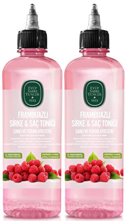 Eyüp Sabri Tuncer Saç Toniği 500ML Frambuazlı Sirkeli (2 Li Set)