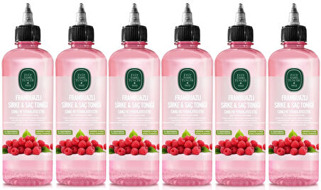 Eyüp Sabri Tuncer Saç Toniği 500ML Frambuazlı Sirkeli (6 Lı Set)