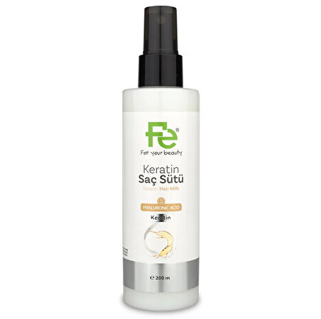Fe Keratin Saç Sütü 200ML & Saç Maskesi 300ML (Karma 4 Lü Set)