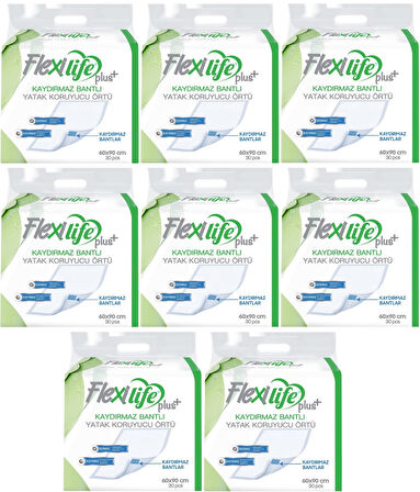 Flexi Life Hasta Alt Açma Yatak Koruyucu Örtü 60*90CM 240 Adet Kaydırmaz