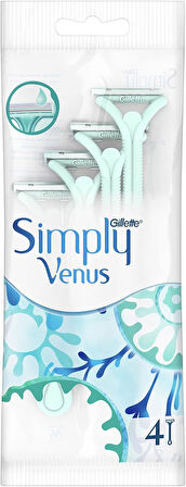 Gillette Simply Venus 2 Kullan At Kadın Tıraş Bıçağı 8 Li Set (2PK*4)