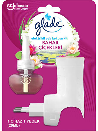 Glade Elektrikli Oda Kokusu Kit Temiz Çiçekleri (2 Li Set)