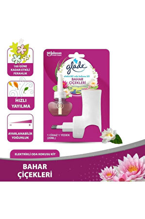 Elektrikli Oda Kokusu Kit Bahar Çiçekleri + Yedek Bahar Çiçekleri