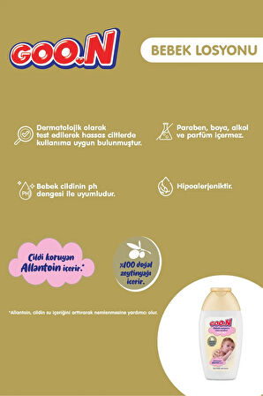 Goon Nemlendirici Bebek Bakım Losyonu 200ML (5 Li Set)
