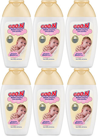 Goon Nemlendirici Bebek Bakım Losyonu 200ML (6 Lı Set)