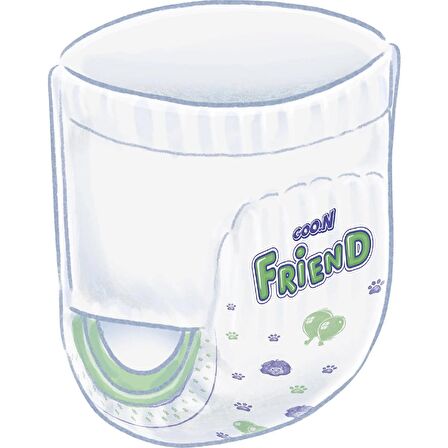 Goon Friend Külot Bebek Bezi Beden:7 (17-30KG) XX Large 210 Adet Mega Fırsat Pk