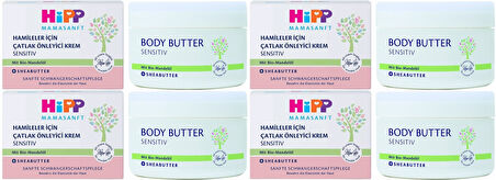 Hipp Mamasanft Hamileler için Çatlak Önleyici Krem Sensıtıv 200ML (4 Lü Set)