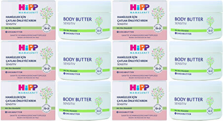 Hipp Mamasanft Hamileler için Çatlak Önleyici Krem Sensıtıv 200ML (6 Lı Set)