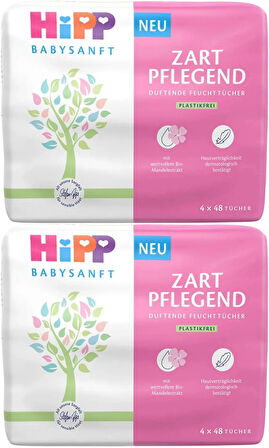 Hipp Baby Sanft Islak Havlu Mendil 48 Yaprak Klasik 6 Lı Set (2PK*3) 288 Yaprak