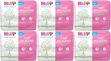 Hipp Baby Sanft Islak Havlu Mendil 48 Yaprak Klasik 18 Li Set (6PK*3) 864 Yaprak