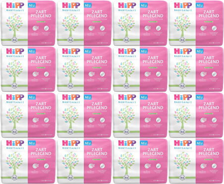 Hipp Baby Sanft Islak Havlu Mendil 48 Yaprak Klasik 48 Li Set (16PK*3) 2304 Yaprak