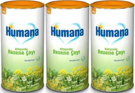 Humana Kimyonlu Rezene Bitki Çayı - Tozu 200GR (3 Lü Set)