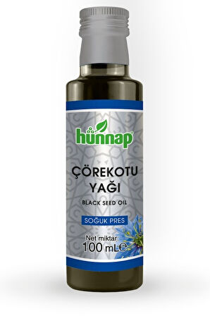 Hünnap Çörekotu Yağı 100ML (Soğuk Pres) (5 Li Set)