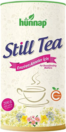 Hünnap Still Tea Emziren Anneler İçin Süt Arttırıcı İçecek 200GR + Bebe Bisküvisi 400GR (2 Li Set)