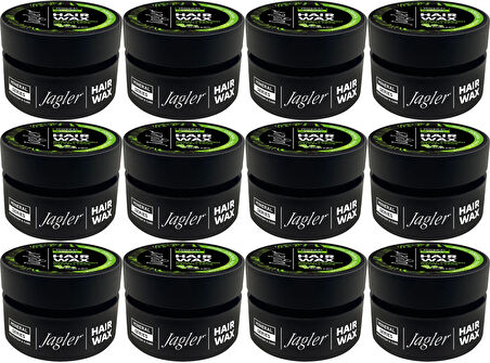 Jagler Süper Wax 150ML Natural Look - Doğal Görünüm (12 Li Set)