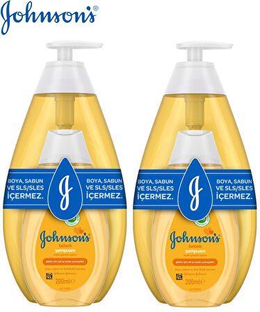 Johnsons Baby Bebek Şampuanı Klasik 750ML+200 Hediye (2 Li Set)