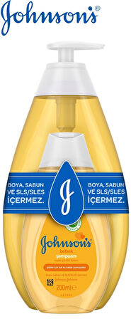 Johnsons Baby Bebek Şampuanı Klasik 750ML+200 Hediye (2 Li Set)
